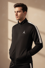 Jrdn Team Flight Training Men Zipper Upper Black