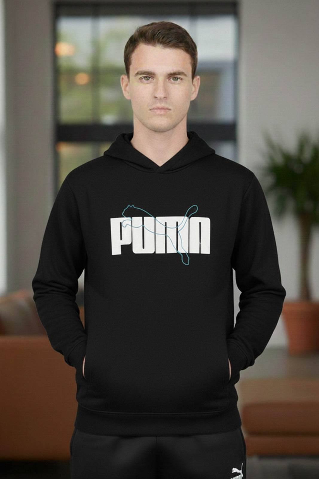 Pma Men Zipper Upper Black